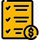 Price List Menu Icon