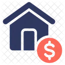 Price Money Home Icon