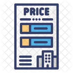 Price List  Icon