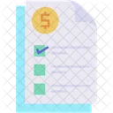 Price List Costs Catalog Icon