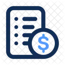 Price list  Icon