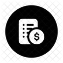 Price List Paper Document Icon