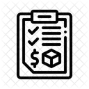 Price List Shipping And Delivery Dollar Icon