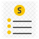 Price list  Icon
