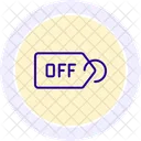 Price Tag Line Icon Icon