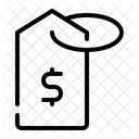 Price Tag Commerce And Shopping Label Icône