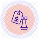 Pricing Strategy Line Icon Icon