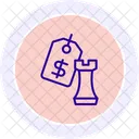 Pricing Strategy Line Icon Icon