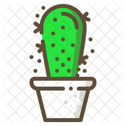 Prickly pear cactus  Icon