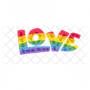 Pride Love Gay Icon