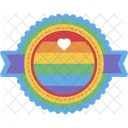 Pride Badge Pride Badge Icône