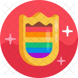 Pride Badge  Icon