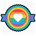 Pride Badge Badge Lgbt Icon