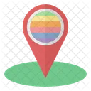 Pride Day Location Search Lgtbq Icon