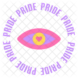 Pride Eye  Icon
