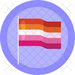 Pride Flag  Icon