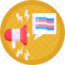 Anouncement Gay Homosexual Icon