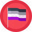 Flagge Feier Homosexuell Symbol