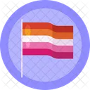 Flagge Feier Homosexuell Symbol