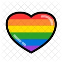 Pride Heart  Icon