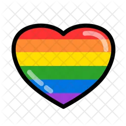 Pride Heart  Icon