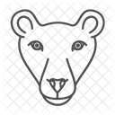 Pride Lion Wildlife Icon