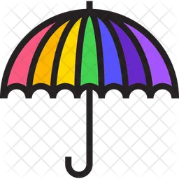 Pride Umbrella  Icon