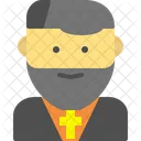Priest Christianity God Icon