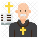 Ipriest Priest Clergyman Icon
