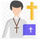Priest Pastor Church Icon