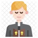 Priest Religion Man Icon