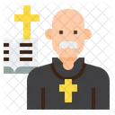 Ipriest Priest Clergyman Icône