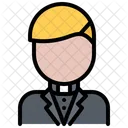 Priest Man  Icon