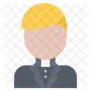 Priest Man Jesus Icon
