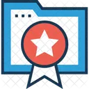 Premium Estrella Favorito Icon