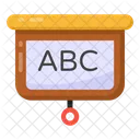 Primary Lesson Abc Learning Basic Education Symbol