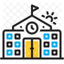 Primary Flag Trendy College Icon