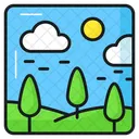 Primavera Temporada Fondo Icono