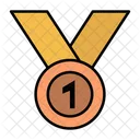 Primeira medalha  Ícone