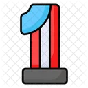 Primeiro Numero Um Estados Unidos Icon