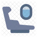 Primera Clase Asiento De Avion Lujo Icono