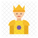 Prince King Crown Icon