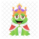 Prince Frog Animal Creature Icon