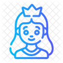 Princess Girl People Icon