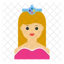 Princess Girl Female Icon