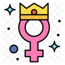 Princess Girl Queen Icon