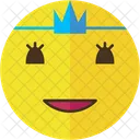 Princess Emoji Smiley Icon