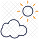 Principalmente ensolarado  Ícone