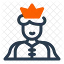 Principe Cuento De Hadas Hada Icono