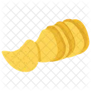 Pringles Chips Snacks Icon